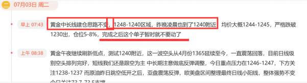 小狼：为何我敢黄金1238多，原油73抄底?