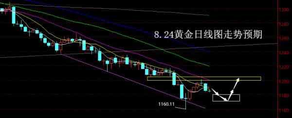 【老黑策略】8.24黄金操盘策略