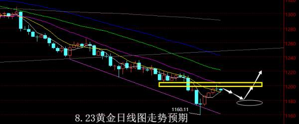 【老黑策略】8.23黄金操盘策略