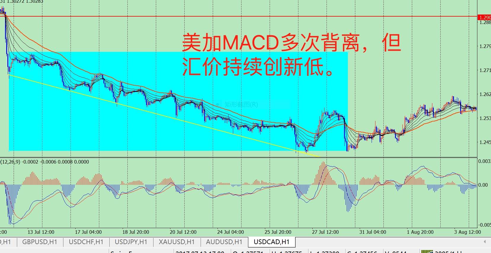 难道我用了假的指标？