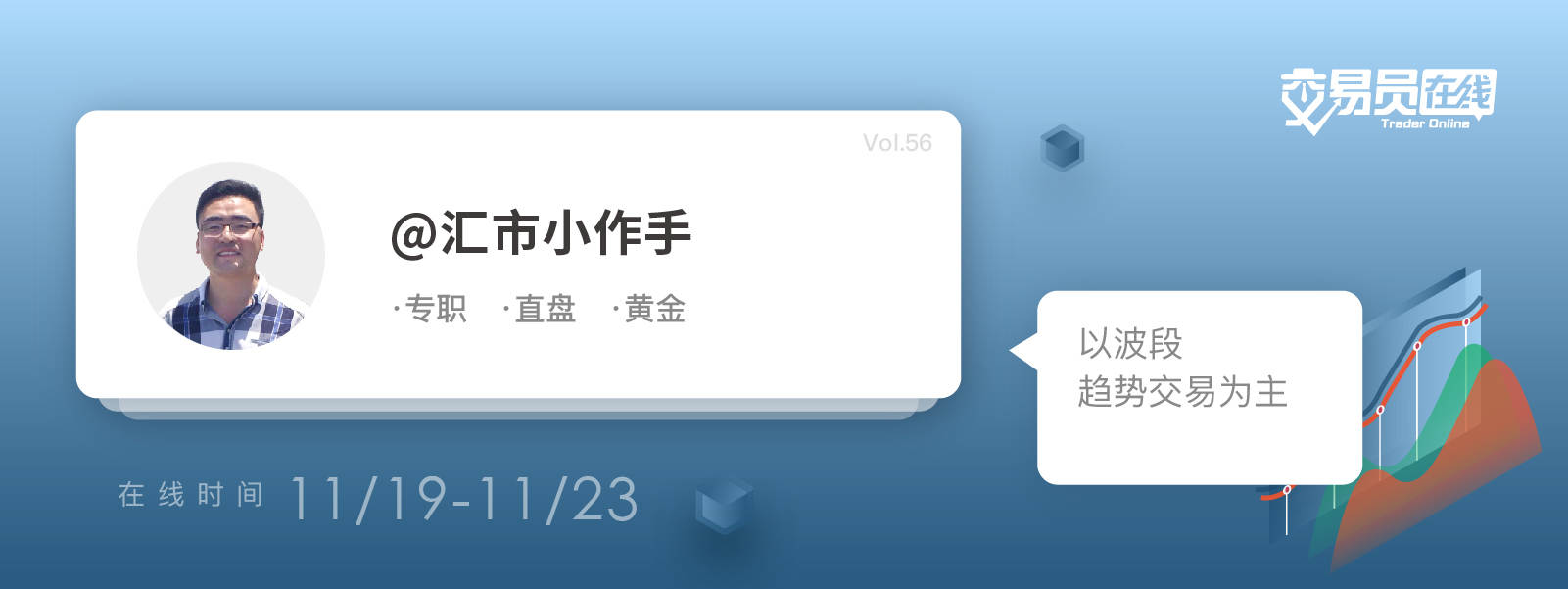 交易员在线56期 预告——他借来的2000美金做起，今年开挂进入暴利模式