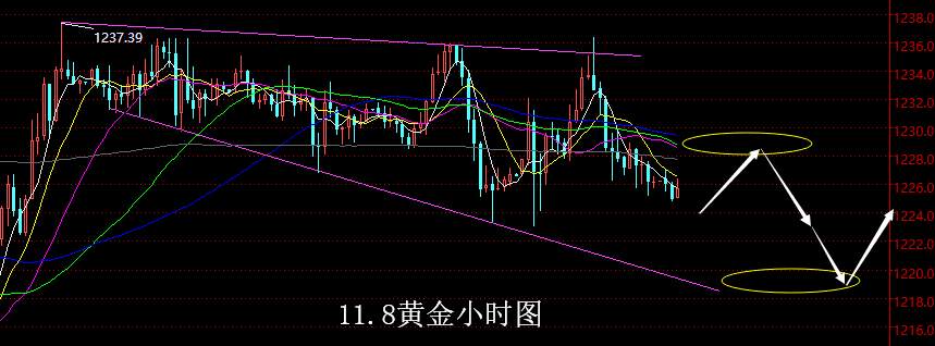 【老黑策略】11.8黄金操盘策略
