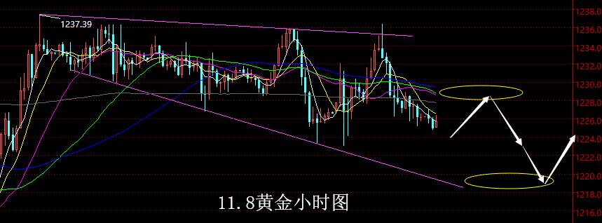 罗阳点金：11月8日非农外汇欧元英镑期货黄金白银原油交易策略