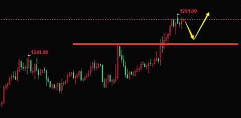 张菀玥：12.10黄金依托1243看涨，原油修正后继续多