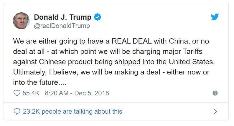 特朗普自称“关税官”，中国首次确认将落实承诺，市场松了一口气……