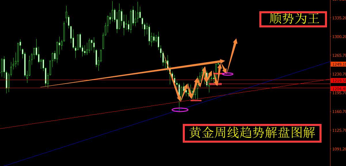 旷少林：上周看涨情绪爆棚 黄金5连多1223中线实现目标