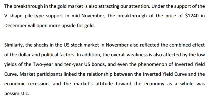 OzSinoFund Monthly Disclosure Statement