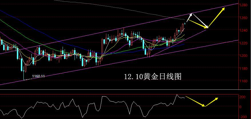 【老黑策略】12.10黄金操盘策略