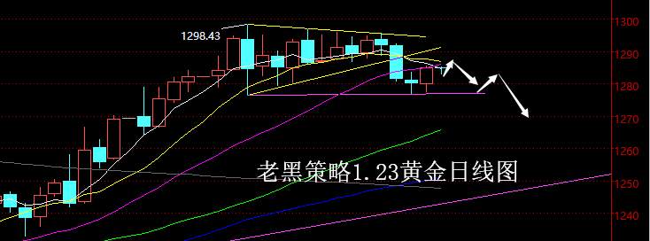 老黑策略：1.23黄金分析策略
