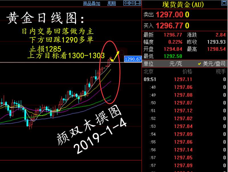 颜双木：全球经济挑战不断黄金避险续涨，原油蓄力看反弹！