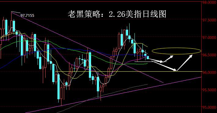 老黑策略：2.26外汇分析策略