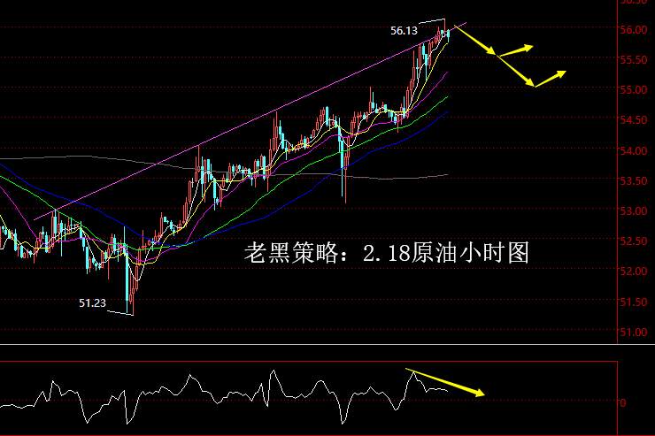 老黑策略：2.18原油分析策略