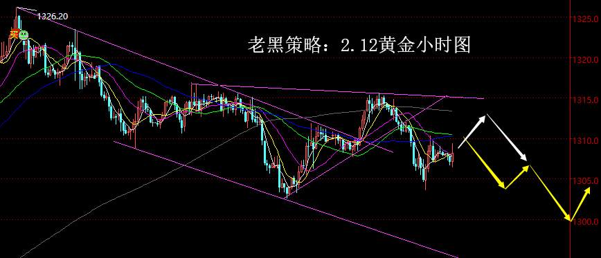 老黑策略：2.12黄金分析策略