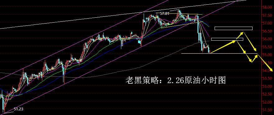 老黑策略：2.26原油分析策略