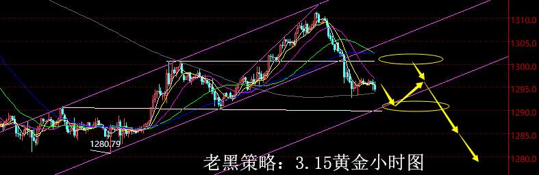 老黑策略：3.15黄金分析策略