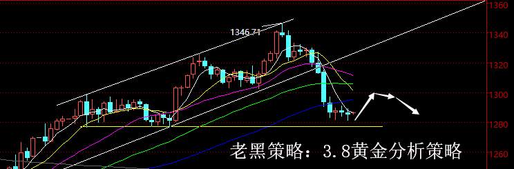 回弹 黄金 止损 测压 动能 尝试