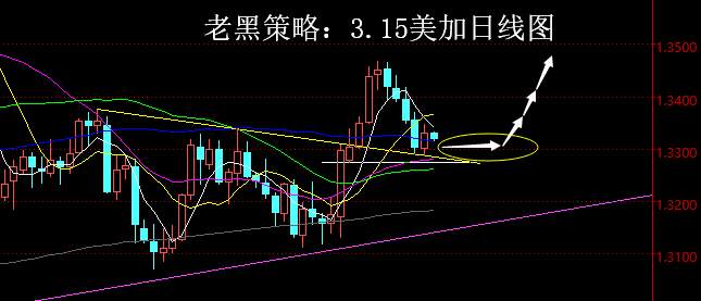 老黑策略：3.15外汇分析策略