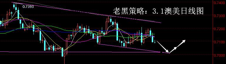 老黑策略：3.1外汇分析策略