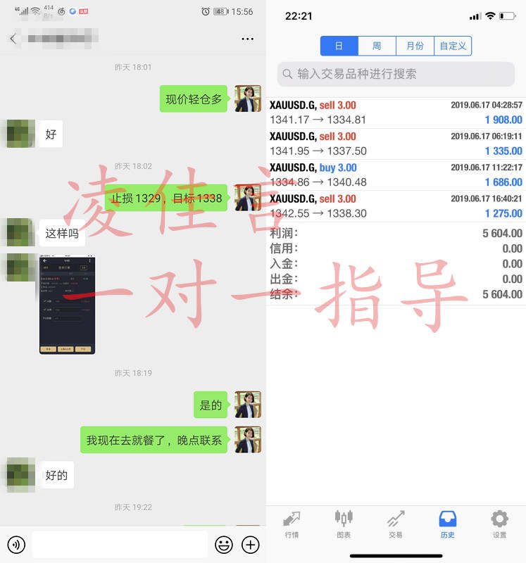 凌佳言：6.21新手在黄金震荡时期如何做到稳赚50个点