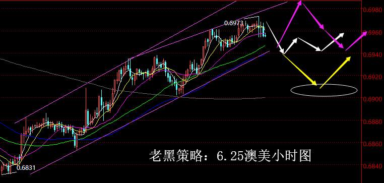 老黑策略：6.25外汇分析策略