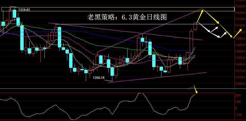 老黑策略：6.3黄金分析策略
