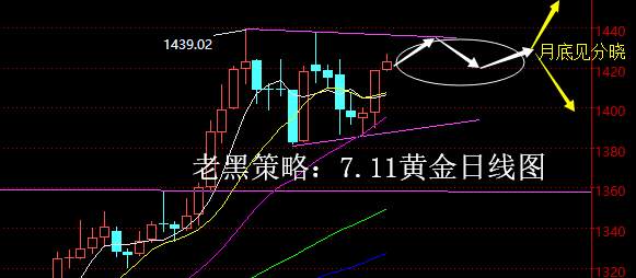 老黑策略：7.11黄金分析策略