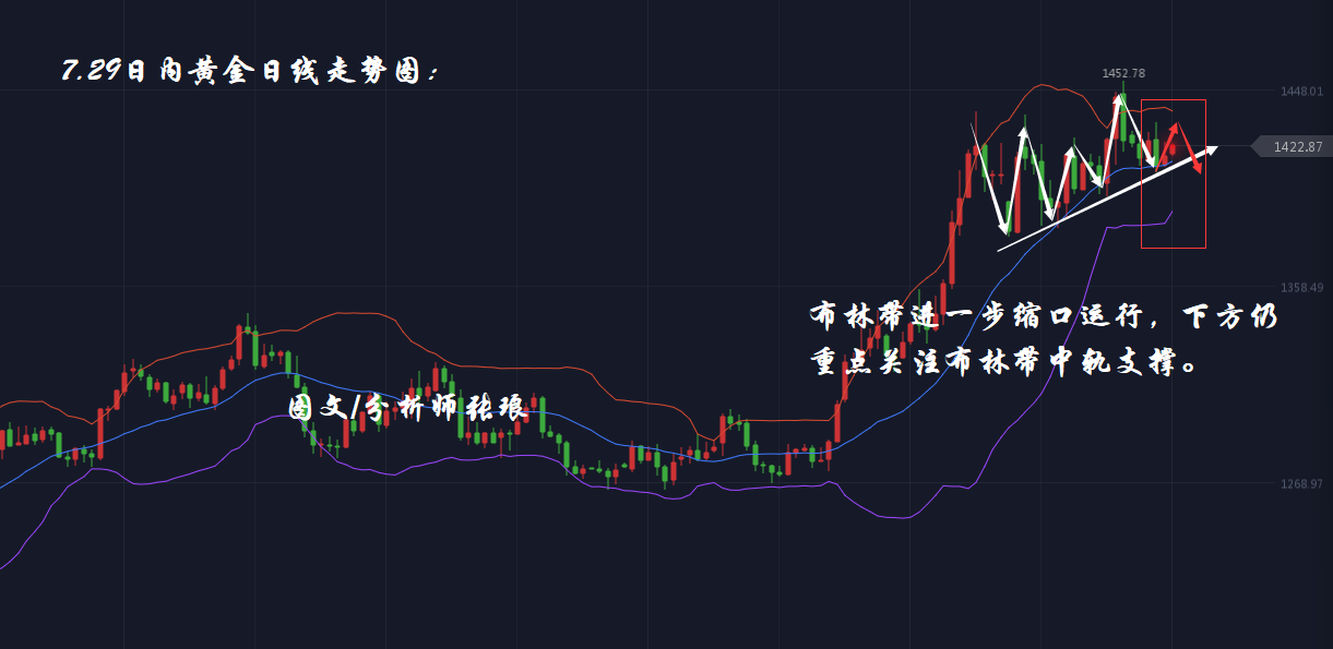 分析师张琅：7.29美联储利率决议加入超级非农周，黄金、原油技术分析