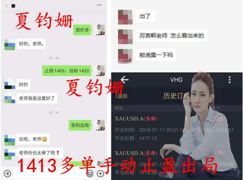 夏钧姗：黄金黑天鹅暴涨暴跌重回千四关口！早间策略见文！