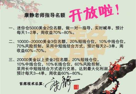 康静：7.26黄金1413渣多蓄力！浮沉爆发再送你12点！