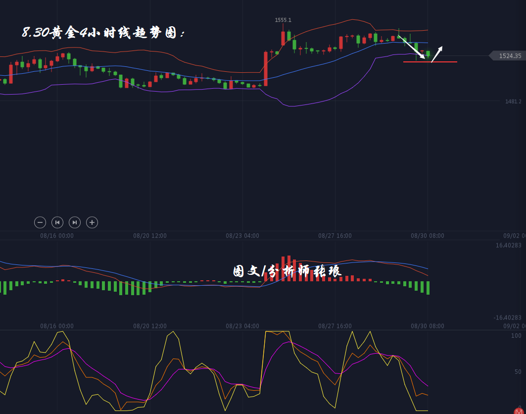 分析师张琅：8.30黄金，原油日内最新行情分析，附外汇策略