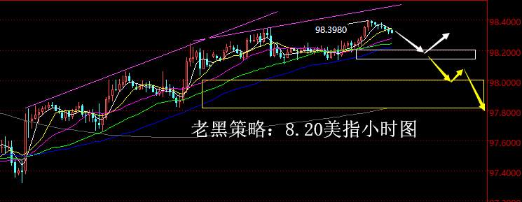 老黑策略：8.20外汇分析策略