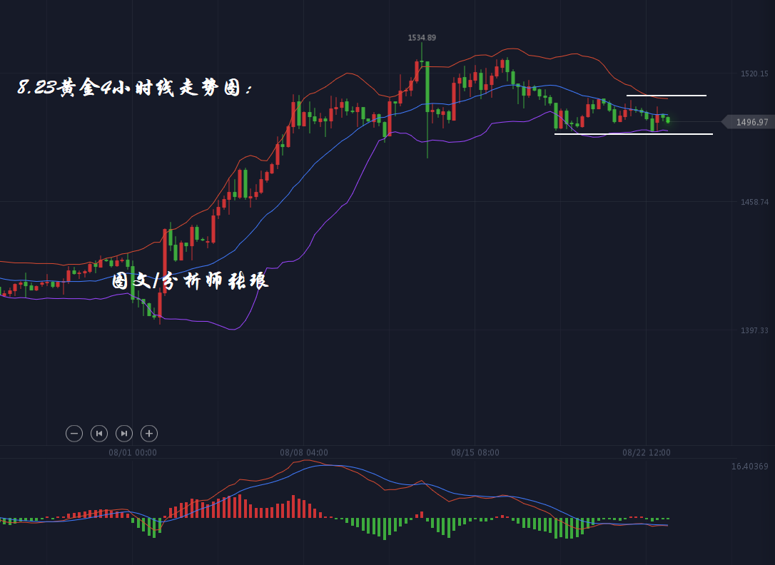 分析师张琅：杰克逊霍尔年会召开，黄金、原油保持横盘震荡寻求破位