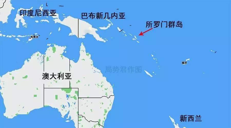 踏浪点神：所罗门群岛和对岸“断交”，暴露了美国外交能力？