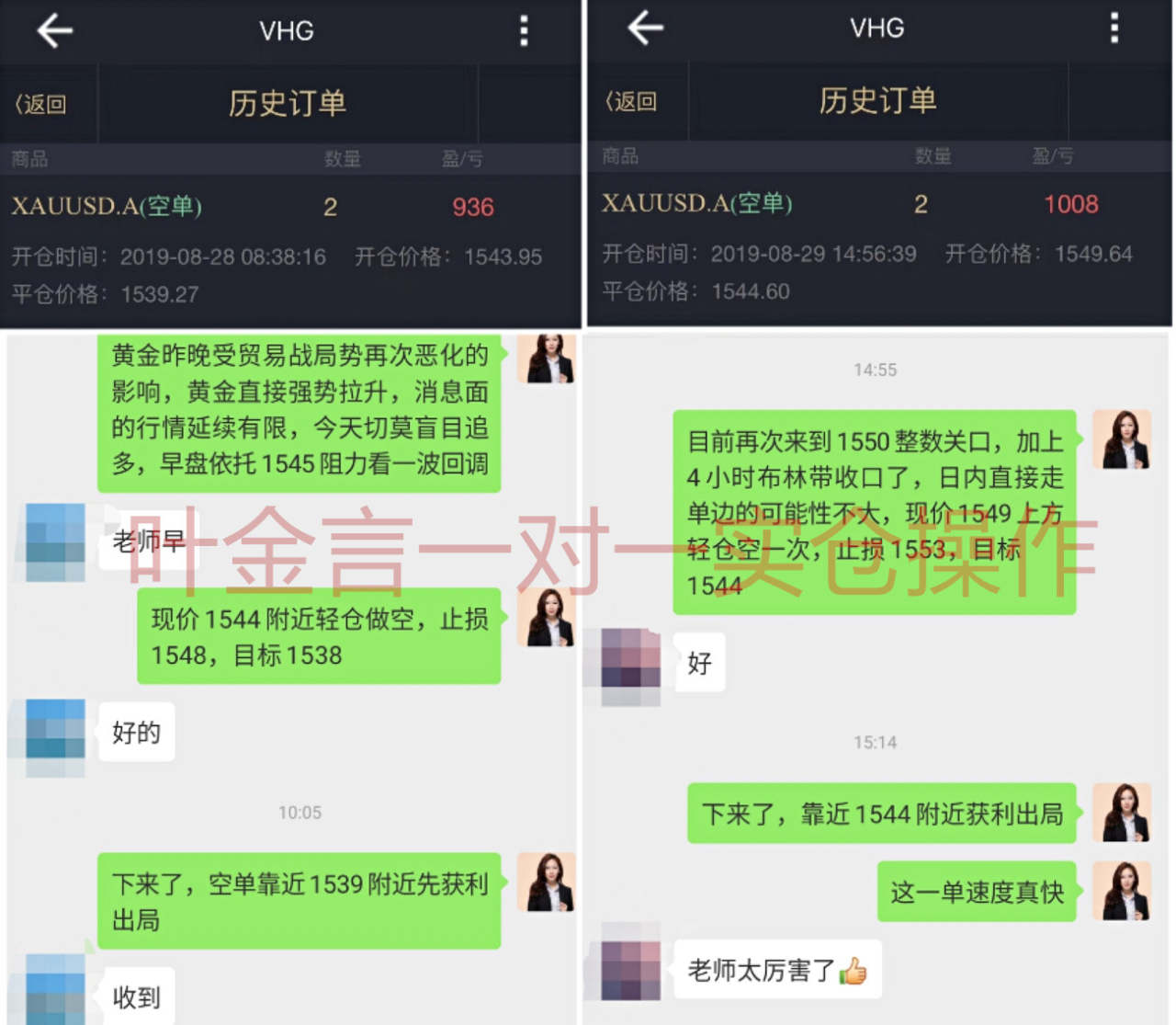 叶金言：9.2午间黄金走势分析及操作建议！