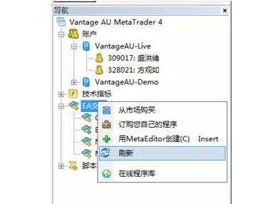 MT4 EA的几个基本操作：添加EA、运行EA和EA回测