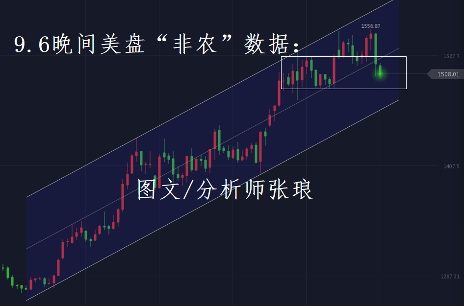 分析师张琅：黄金即将下探千五，晚间非农如何把握？