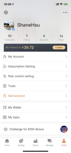 All about FollowCoin