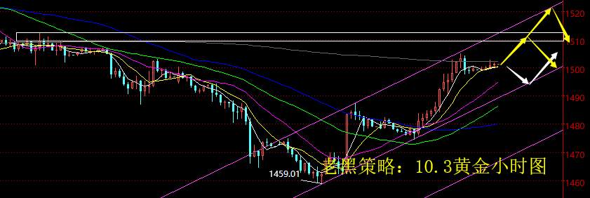 老黑策略：10.3黄金分析策略