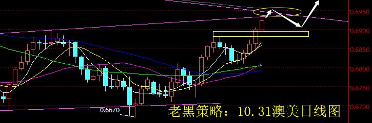 老黑策略：10.31外汇分析策略