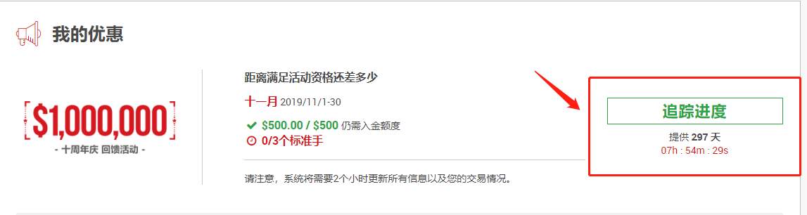 福利“享”不停—XM 十周年庆 回馈活动11月抽奖已开启