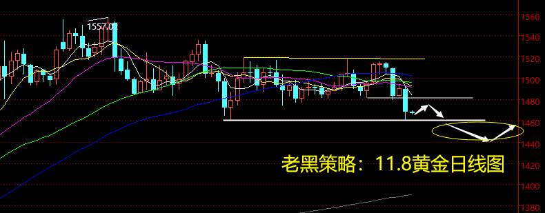 老黑策略：11.8黄金分析策略