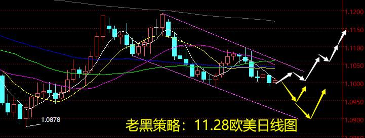 老黑策略：11.28外汇分析策略