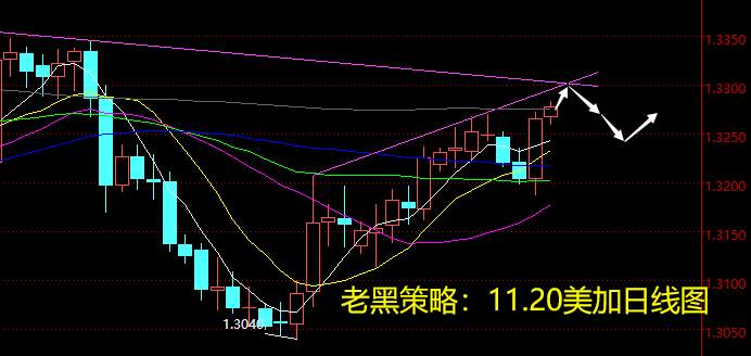 老黑策略：11.20外汇分析策略