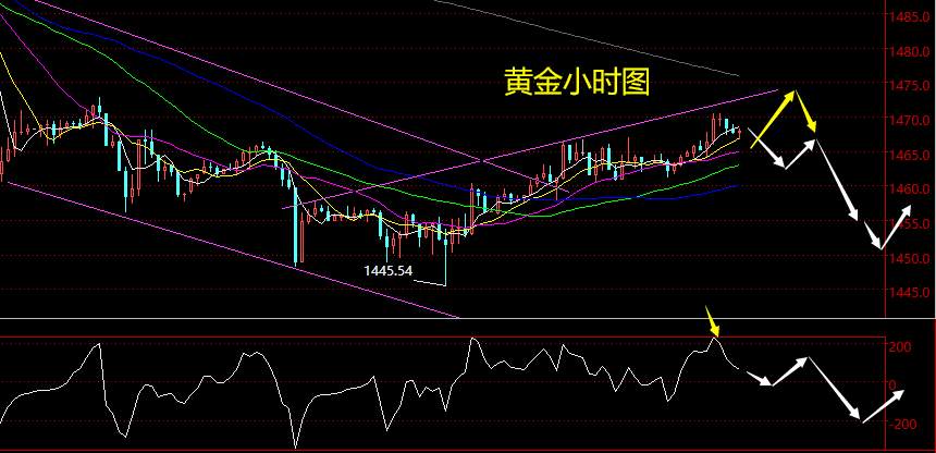 老黑策略：11.14晚盘黄金分析策略