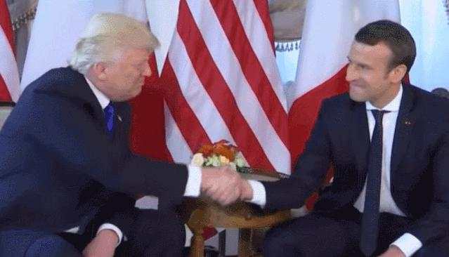 特朗普刚走，法国就全国大罢工，马克龙说错话了？