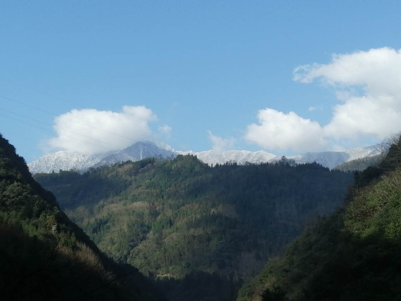 西岭雪山 山高