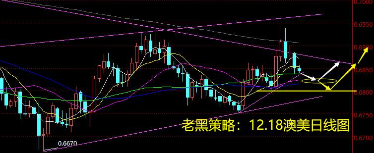 老黑策略：12.18外汇分析策略