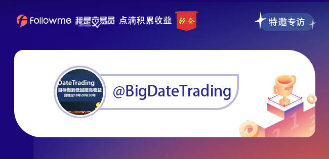 专访 | @BigDateTrading 只要你轻仓做交易，长期下来一定是盈利的