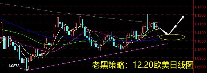 老黑策略：12.20外汇分析策略