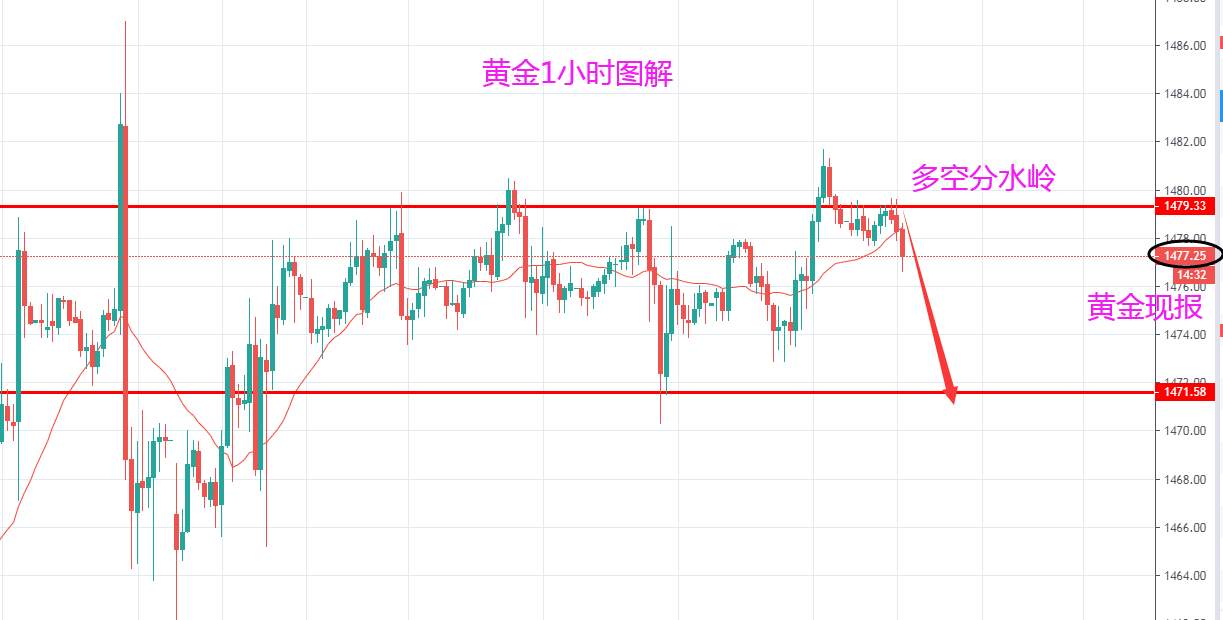杨嘉壹:12.20黄金短线看跌至1470，后市如何把握机会布局？